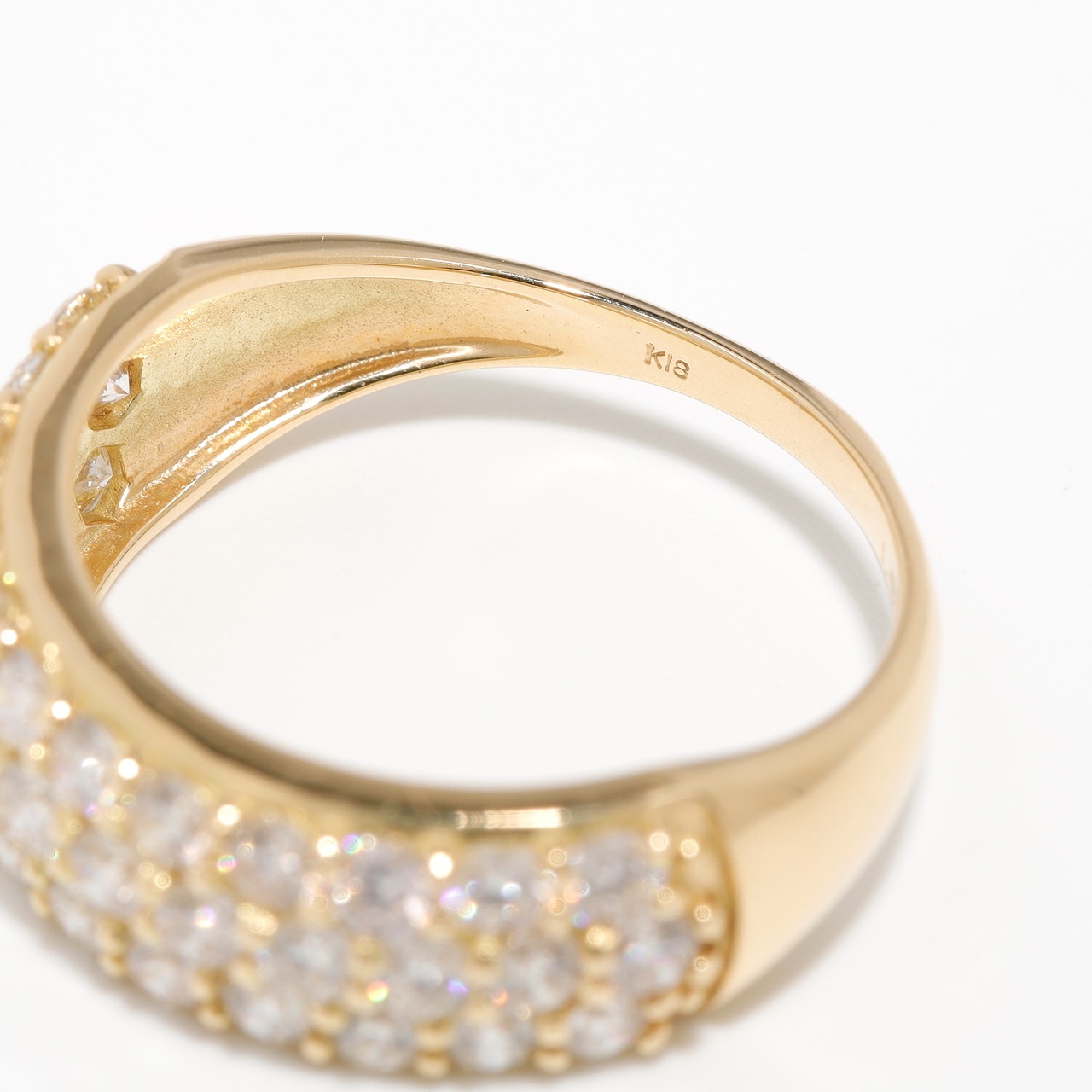 H&C ダイヤモンド デザイン リング K18 / 1.500ct