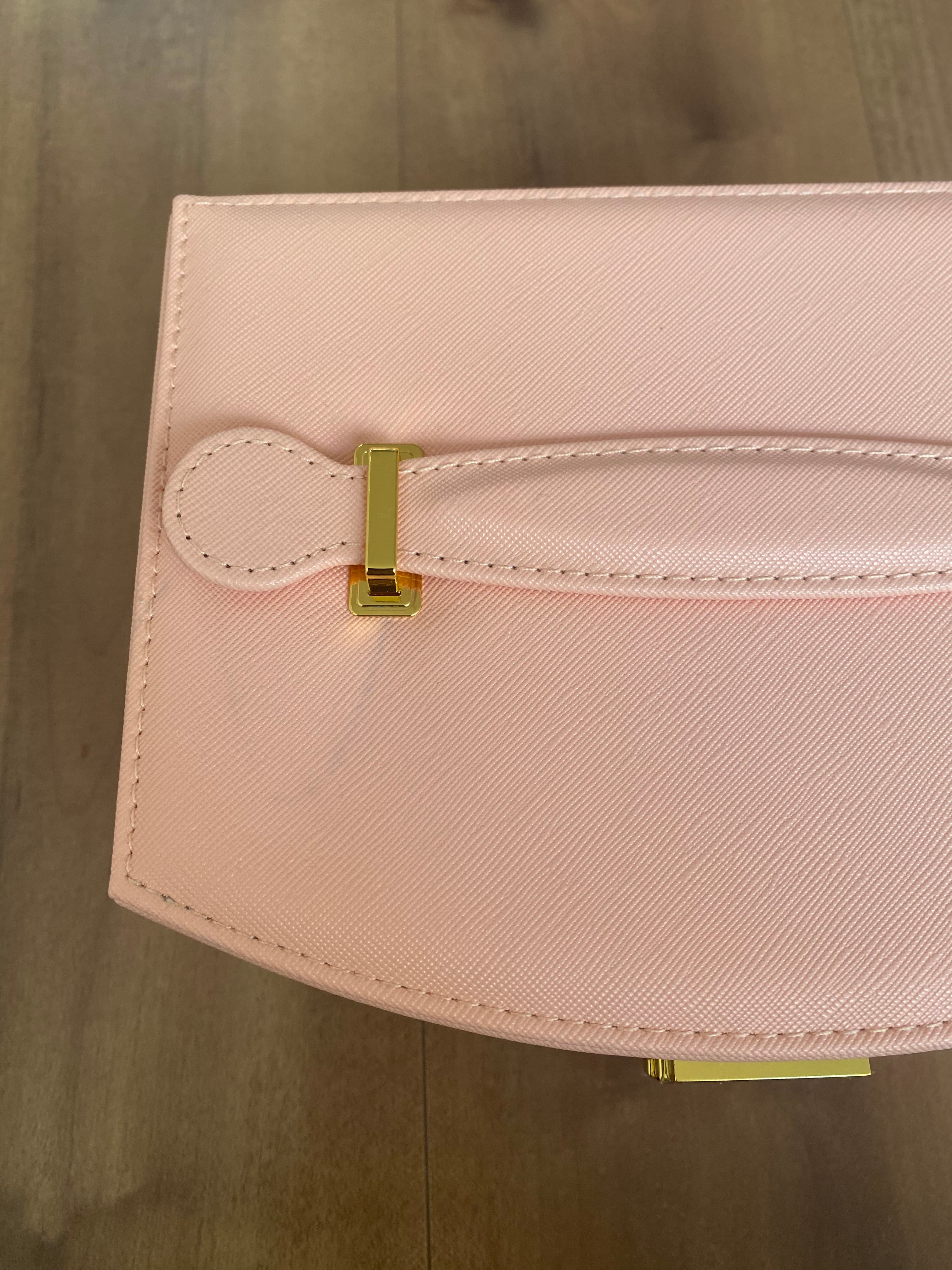 半額訳あり商品】ピンクのみ アクセサリーボックス 引出し大容量 鍵