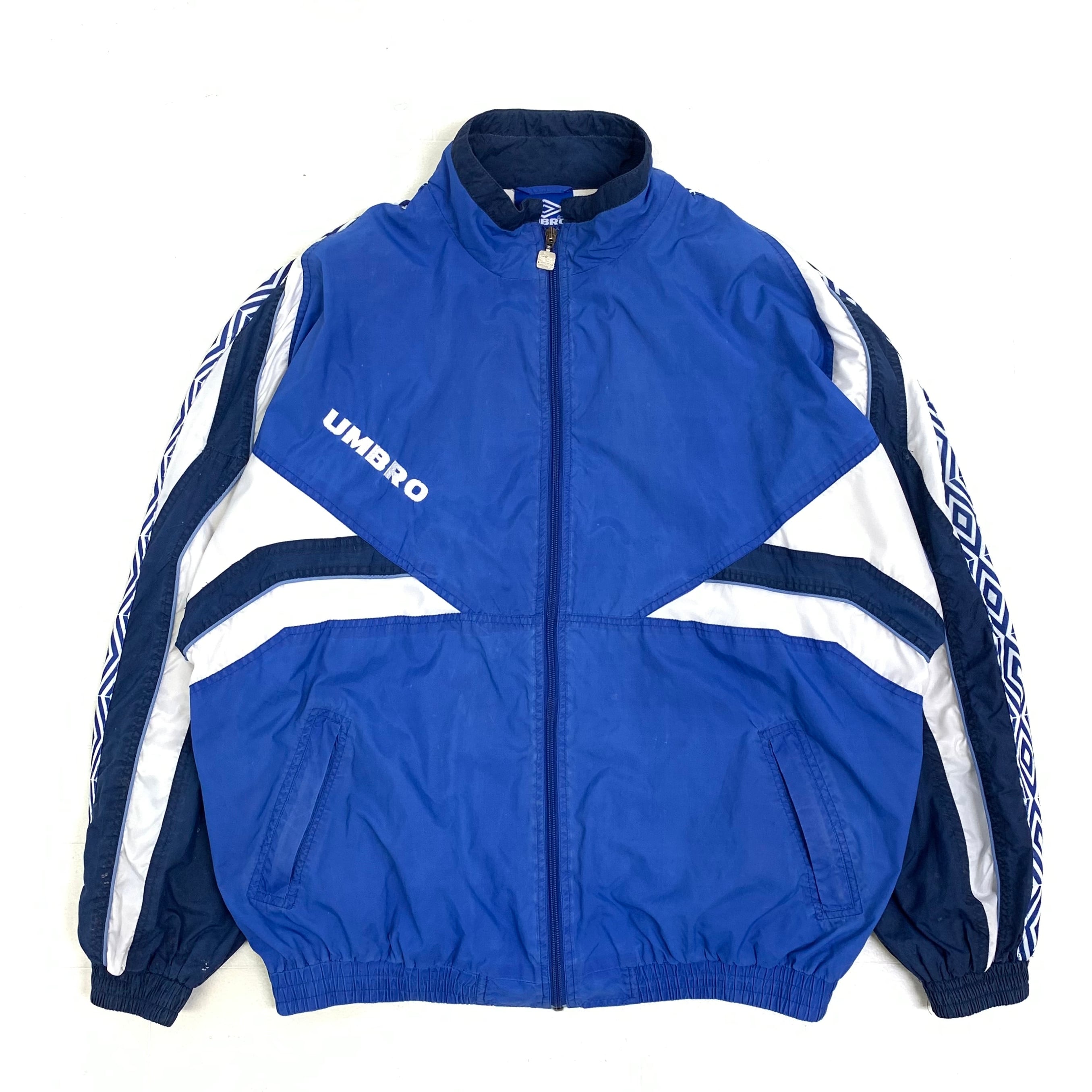 0395 / 1980's UMBRO nylon jumper ブルー ナイロンジャケット