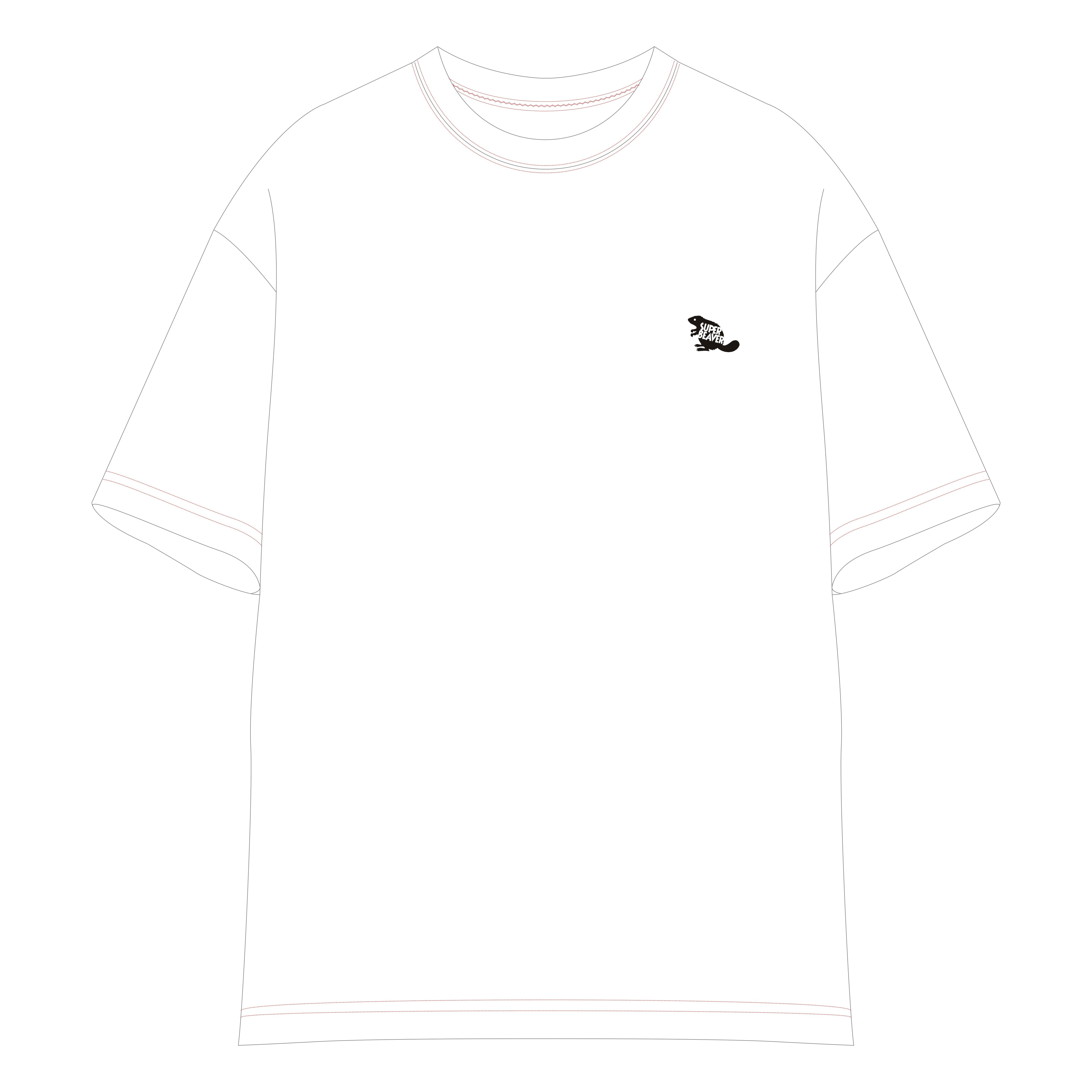 ステッチTシャツ | SUPER BEAVER OFFICIAL WEBSTORE