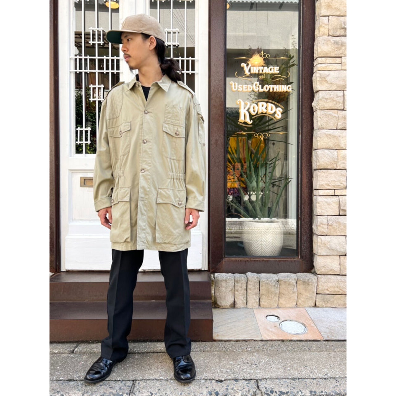 90s Willis&Geiger "THE HEMINGWAY"BUSH JACKET MADE IN USA  Size XL