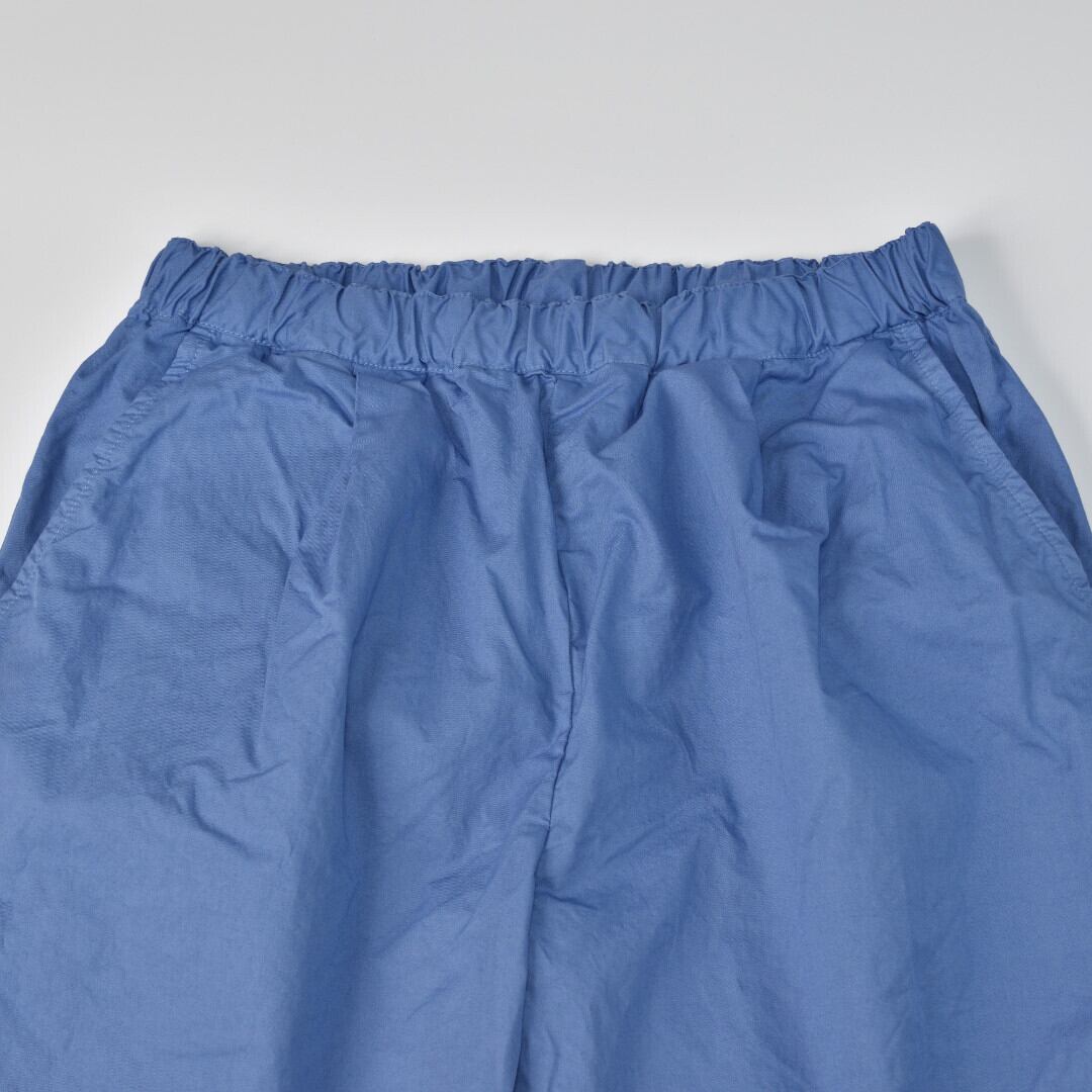 prit プリット ワンタックテーパードパンツ・ダスティーブルー