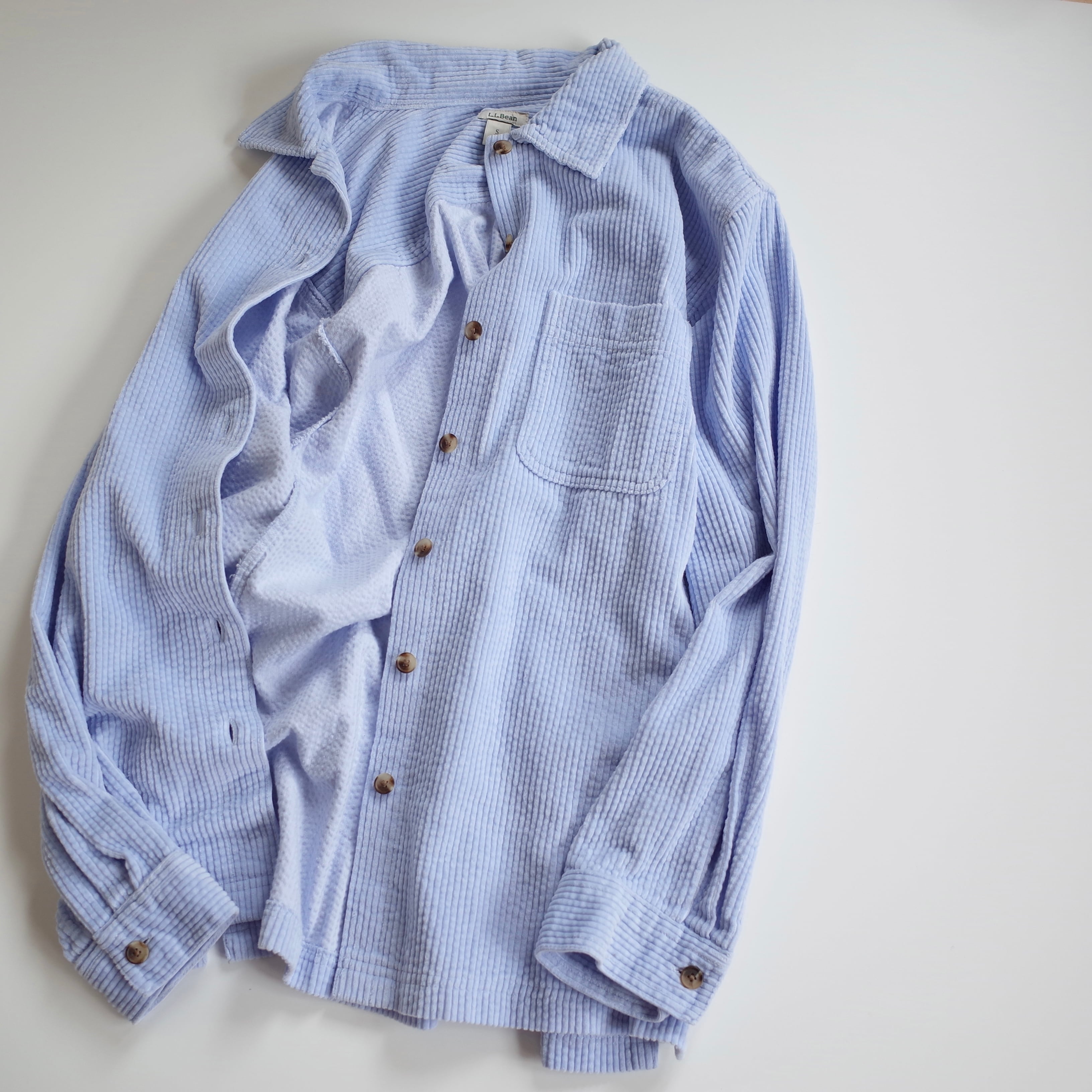 L.L.Bean wide wale corduroy shirt