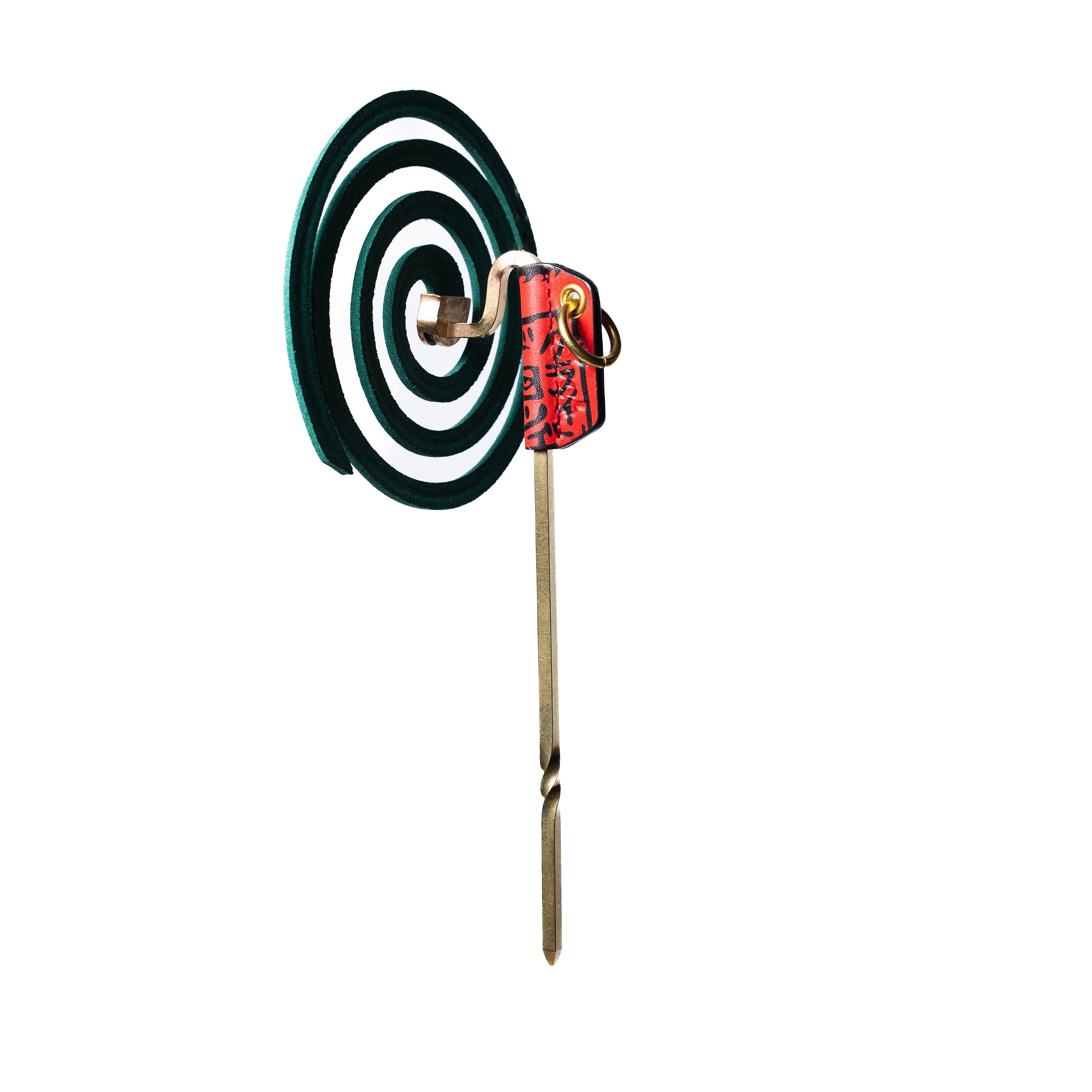 GRINDLODGE mosquito coil stand | Boab leather works