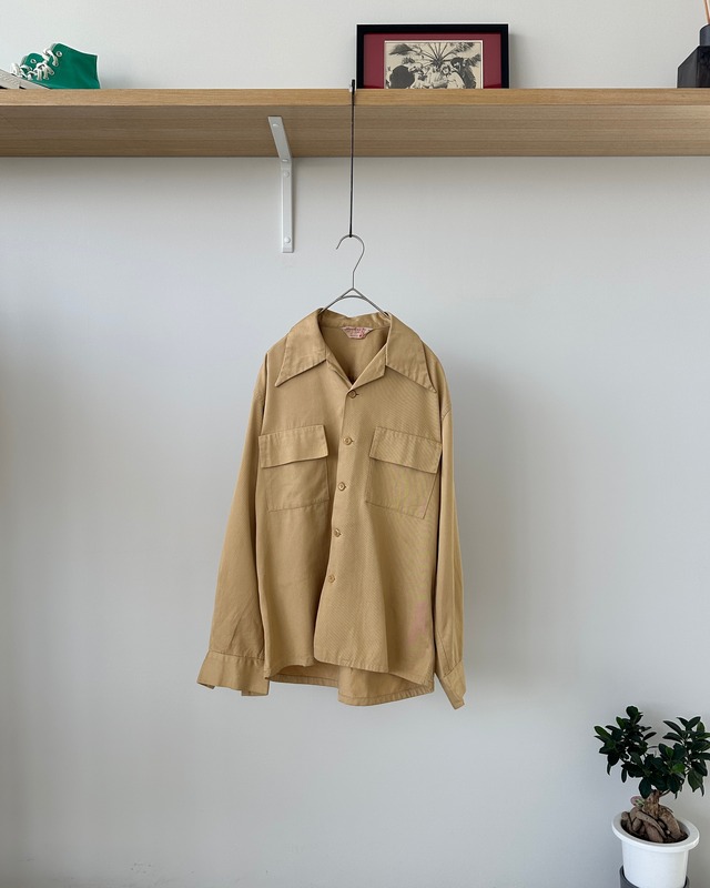 -Bowler's- Vintage 50-60s M bowling shirt