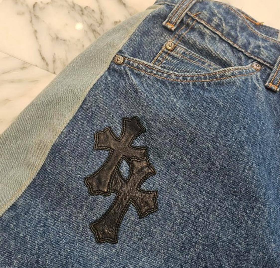 CHROME HEARTS クロムハーツ × Levi's リーバイス 505 VNTG Cross