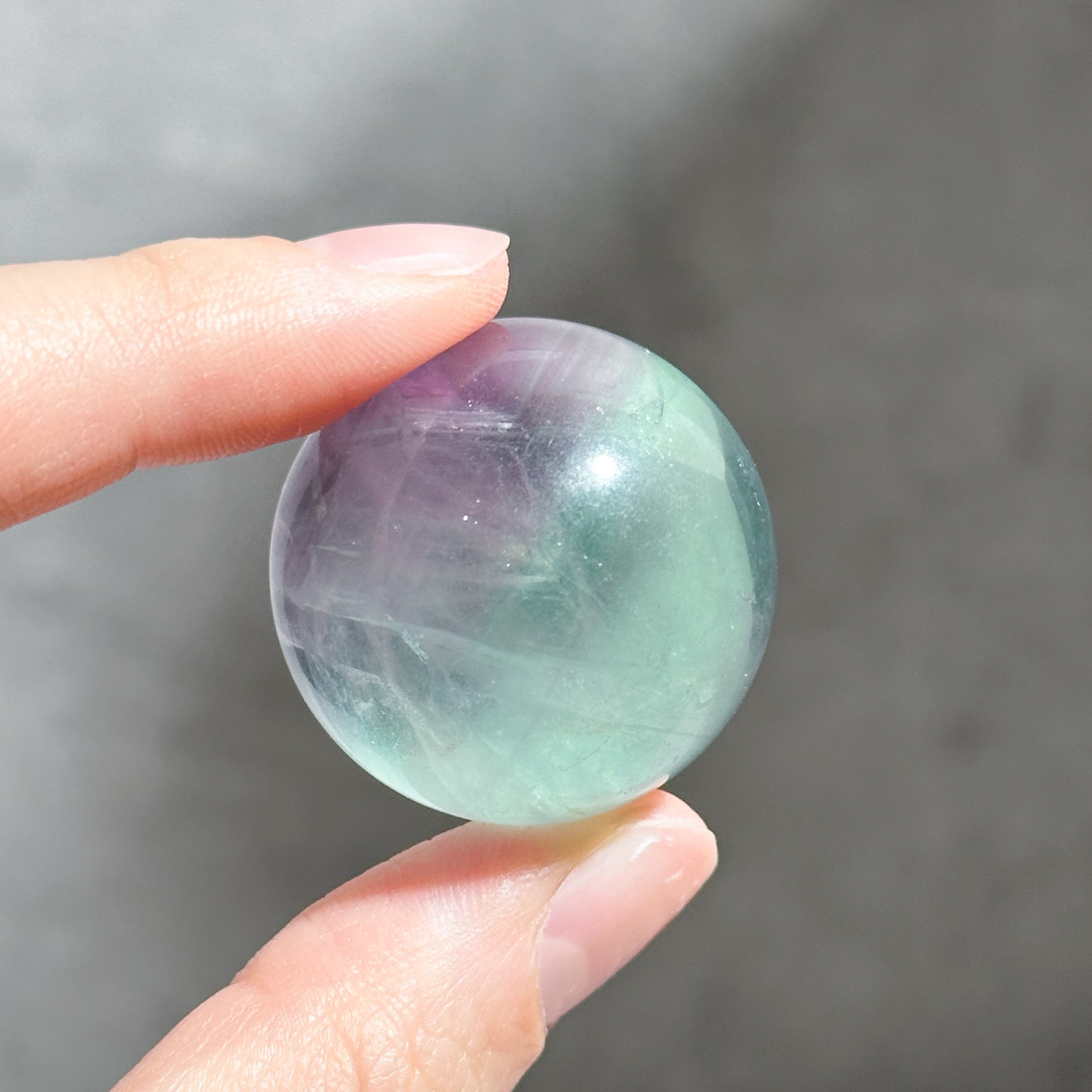 レインボーフローライト スフィア（丸玉）45◇ Rainbow Fluorite