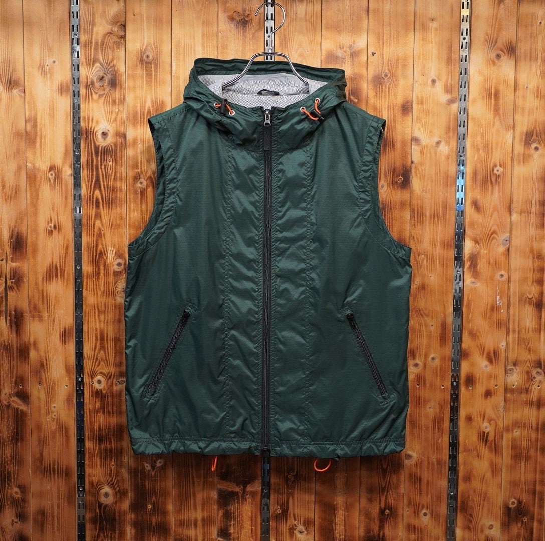 90s patagonia シェルドシンチラ ベスト M/usa製 緑 グリーン