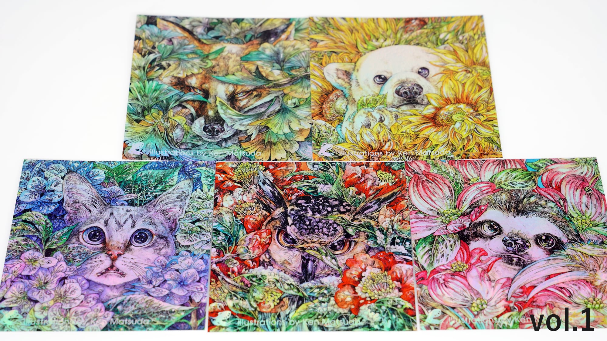 ホログラムステッカーセット(5枚) | KEN MATSUDA ONLINE STORE