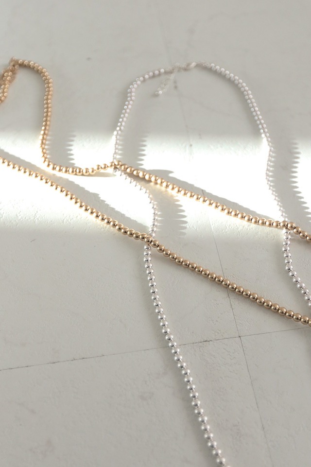 BALL LONG NECKLACE(5W49001H)
