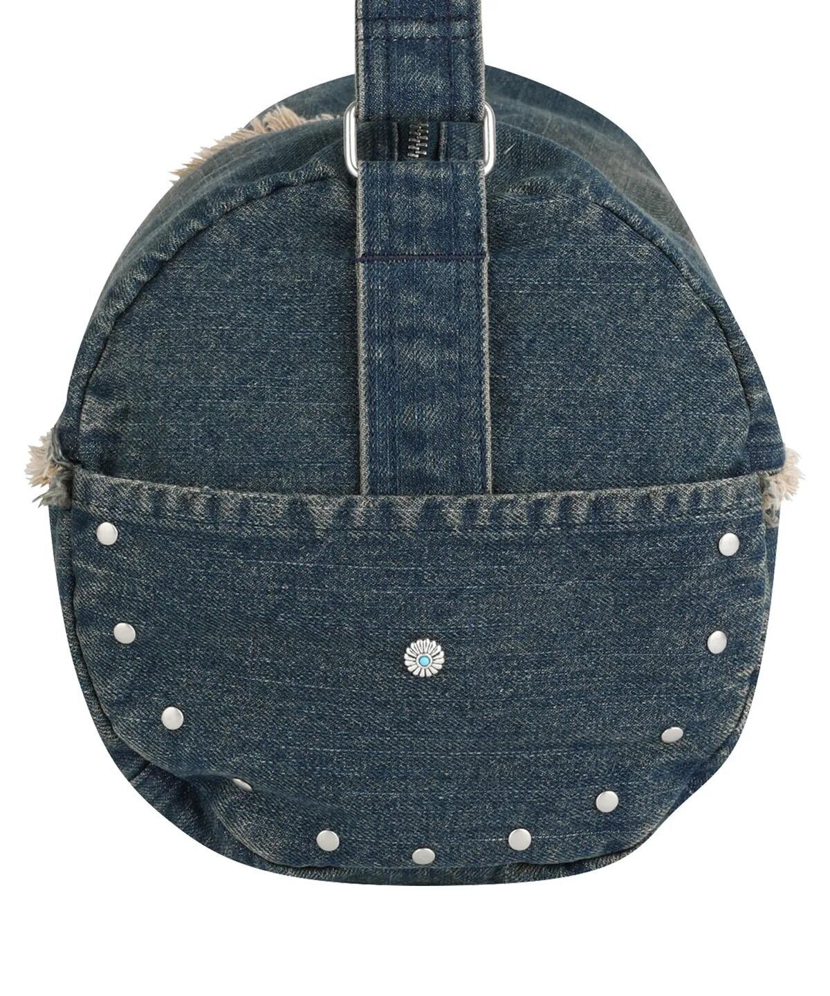 ROMANTIC CROWNのDenim Barrel Bag 全2色 DENIM BARREL BAG_BLU | ROMANTIC CROWN