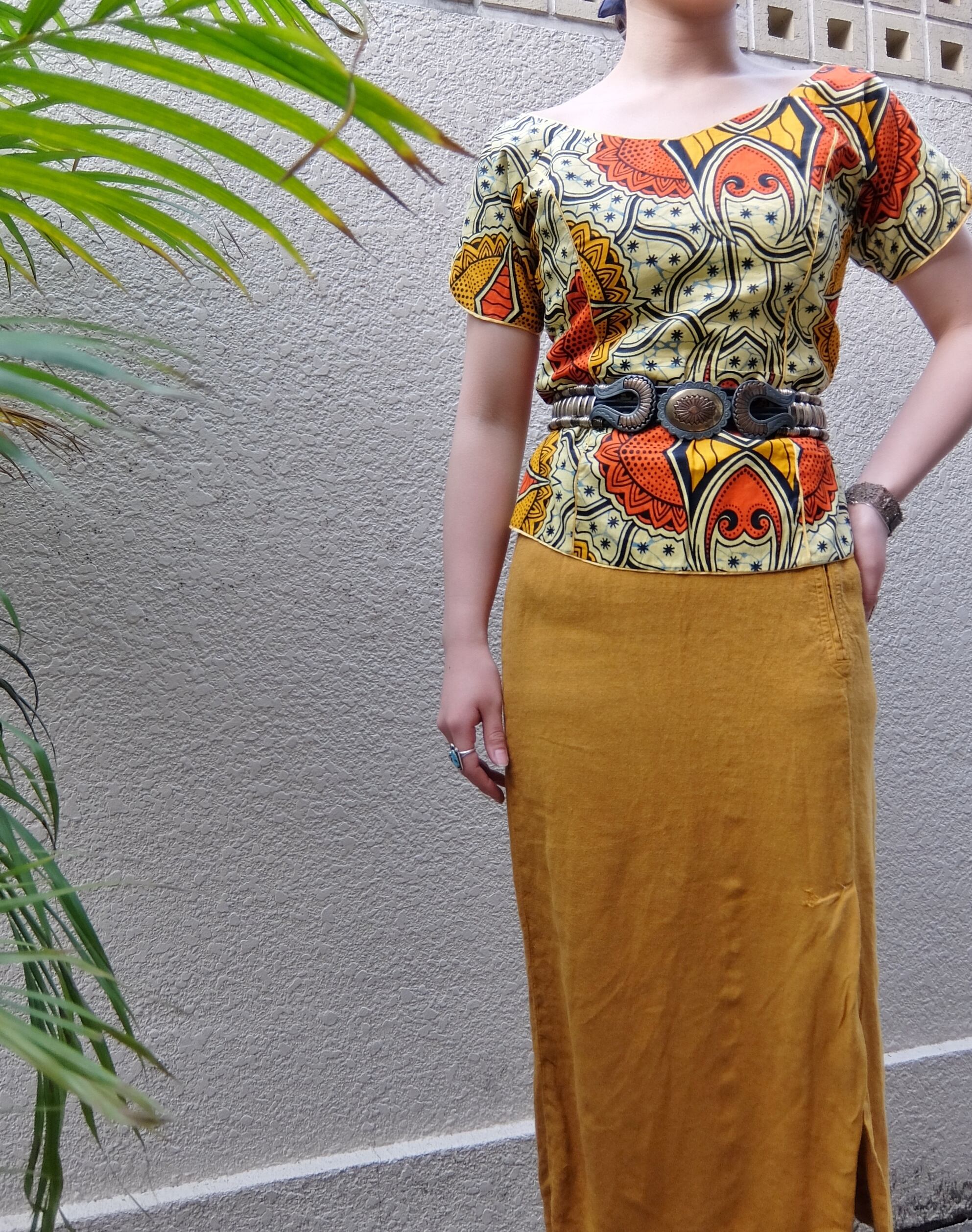 African batik tops／アフリカン バティック トップス | BIG TIME