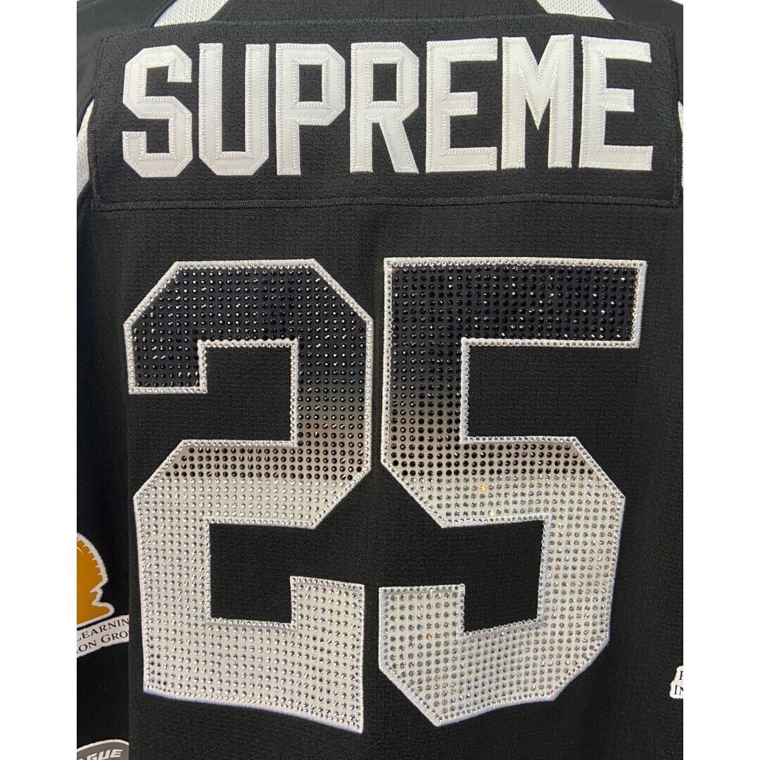 Supreme】シュプリーム Rhinestone Hockey Jersey 