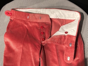 Cordings / Corduroy Trousers(Side Adjuster) / Rosebud Pink