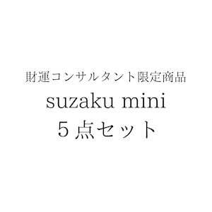 プロ限定商品　suzaku mini5個セット