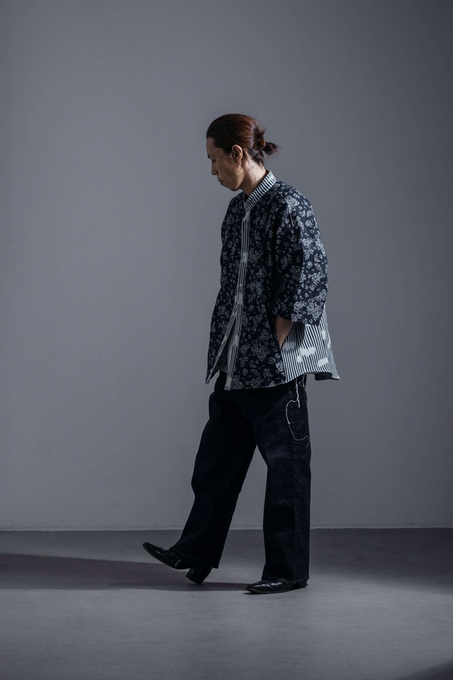 【受注生産】 DENIM  KIMONO SHIRT -DK-23SSH-SH1