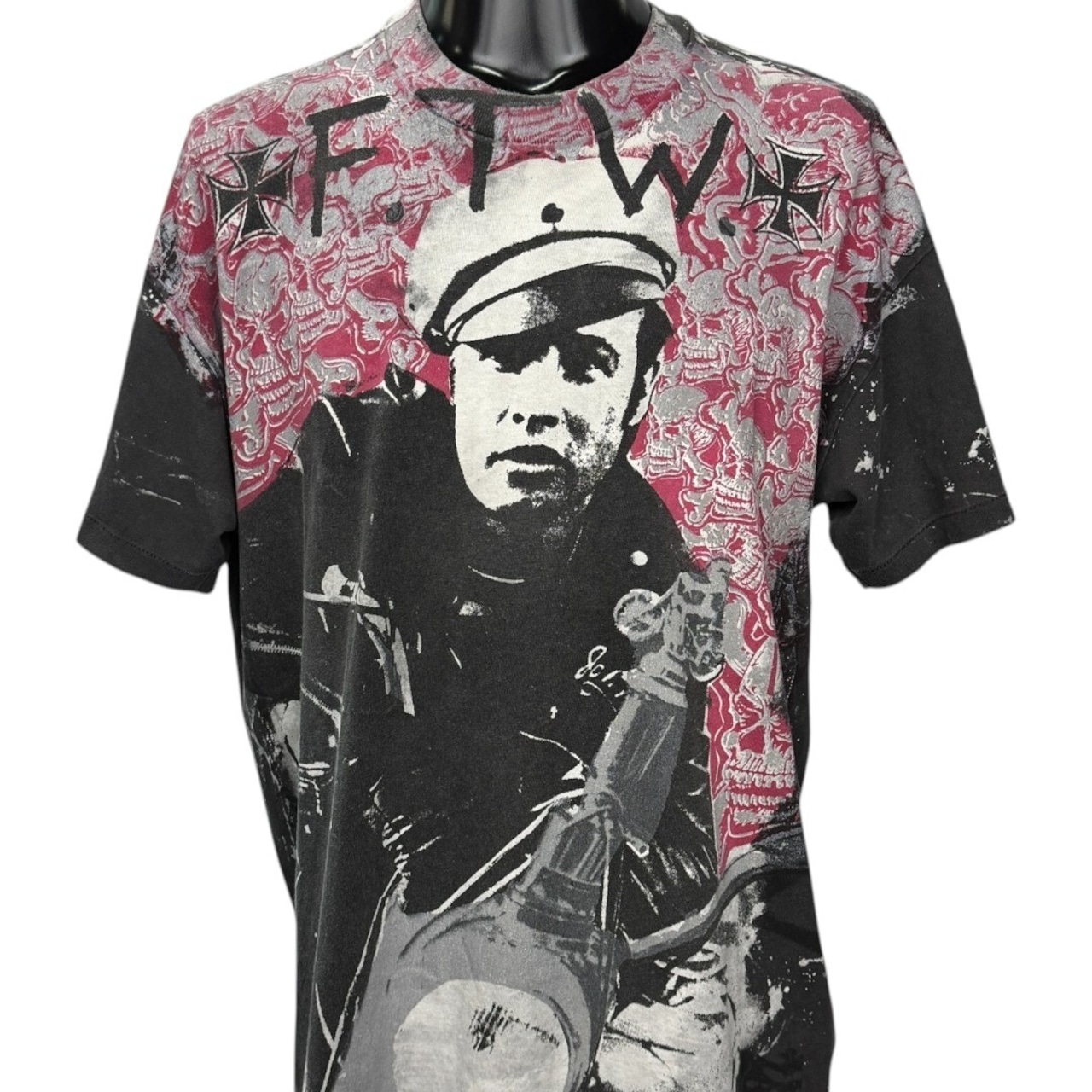 【MOSQUITOHEAD】モスキートヘッド "MARLON BRANDO / THE WILD ONE" 90's Vintage Tシャツ