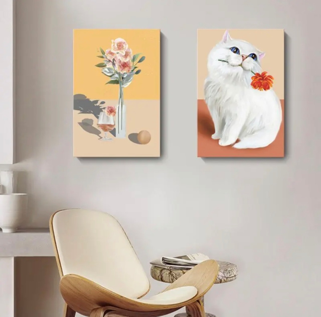 絵画/アートパネル/インテリア/モダン/北欧/おしゃれ アートパネル 2枚セット(お取り寄せ商品)