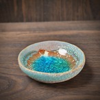 みずたまり豆皿 no.34 月夜猫