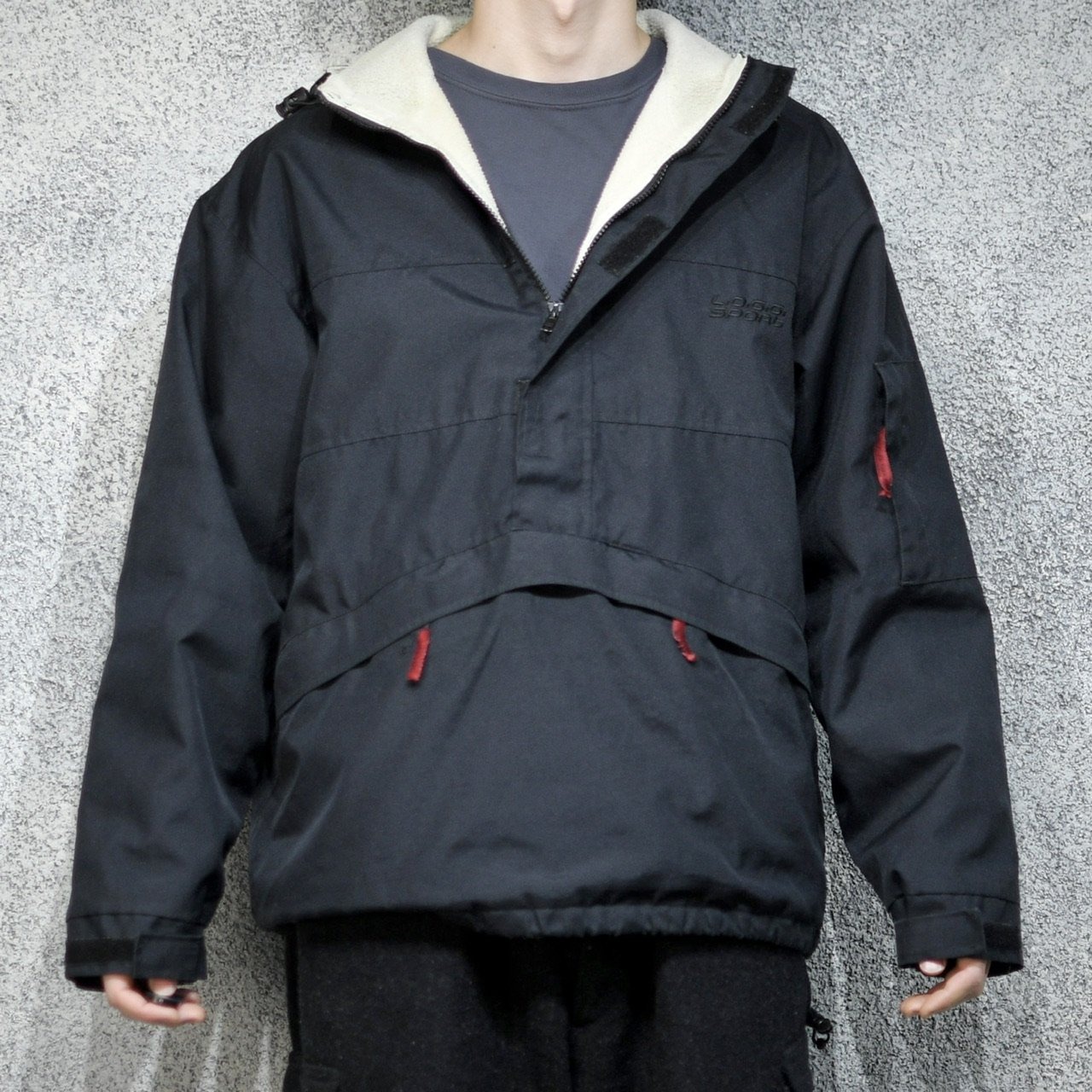 nylon anorak parker