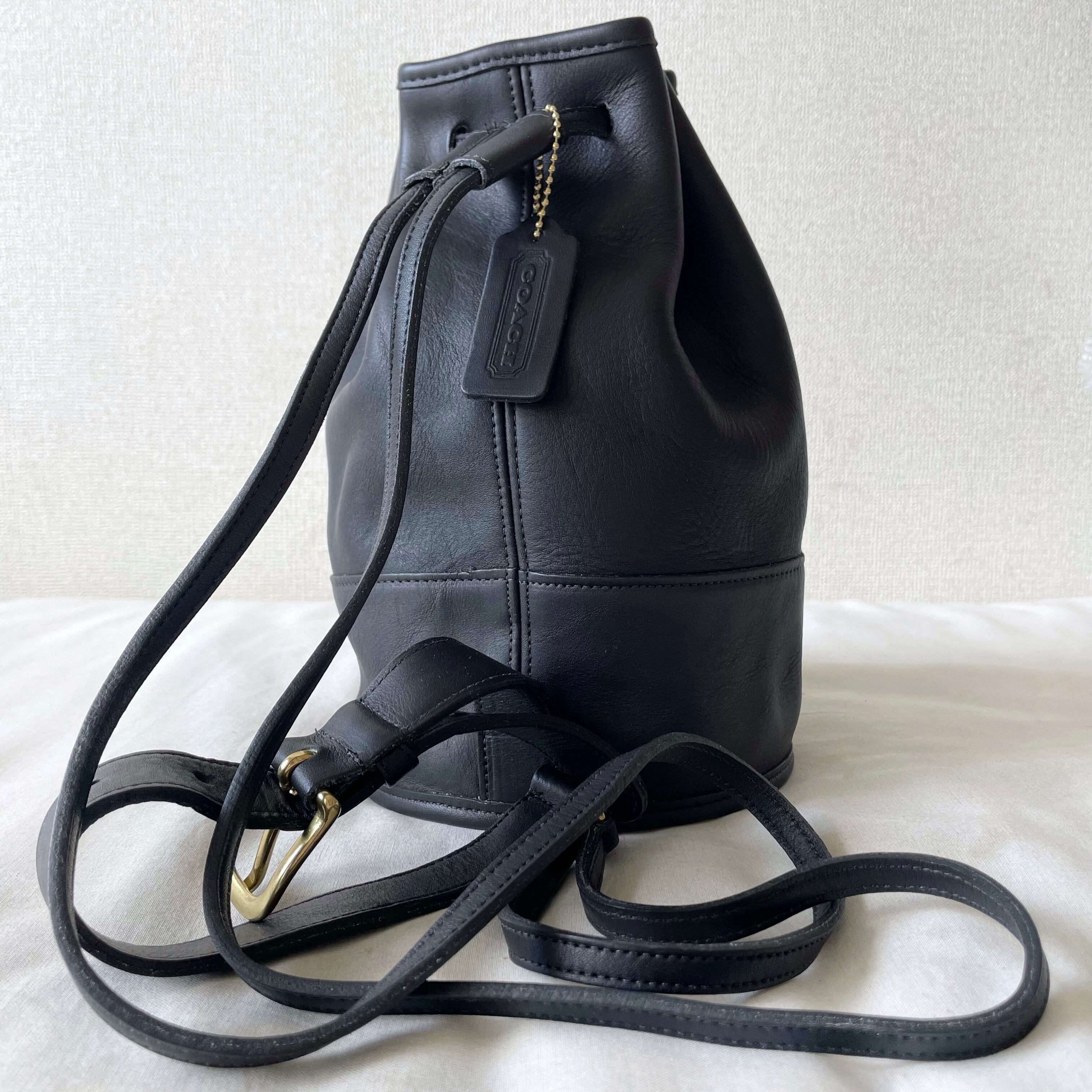 バッグ Old Coach Bixby Sling Green Leather Bag Old Coach Bixby Sling Green Leather Bag