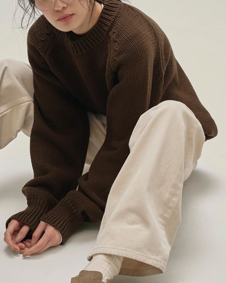 TODAYFUL(トゥデイフル) Raglan Knit Pullover | サウスオレンジ