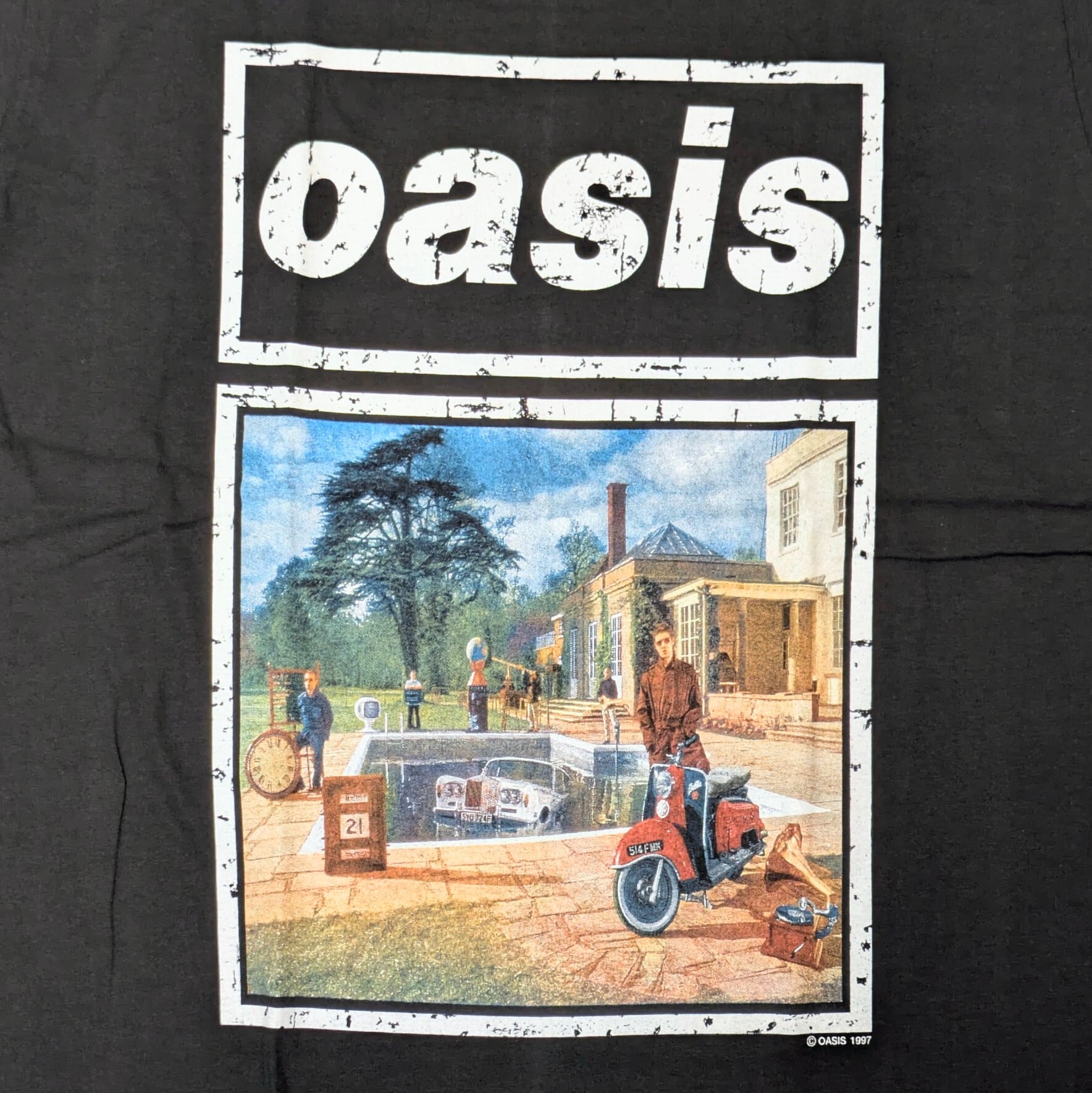 【 oasis (オアシス)】『Be Here Now』Tシャツ / バンドtシャツ〚アメリカン雑貨 アメトイ〛