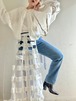 "Loop Collection" Rework Parachute Wrapped Skirt②