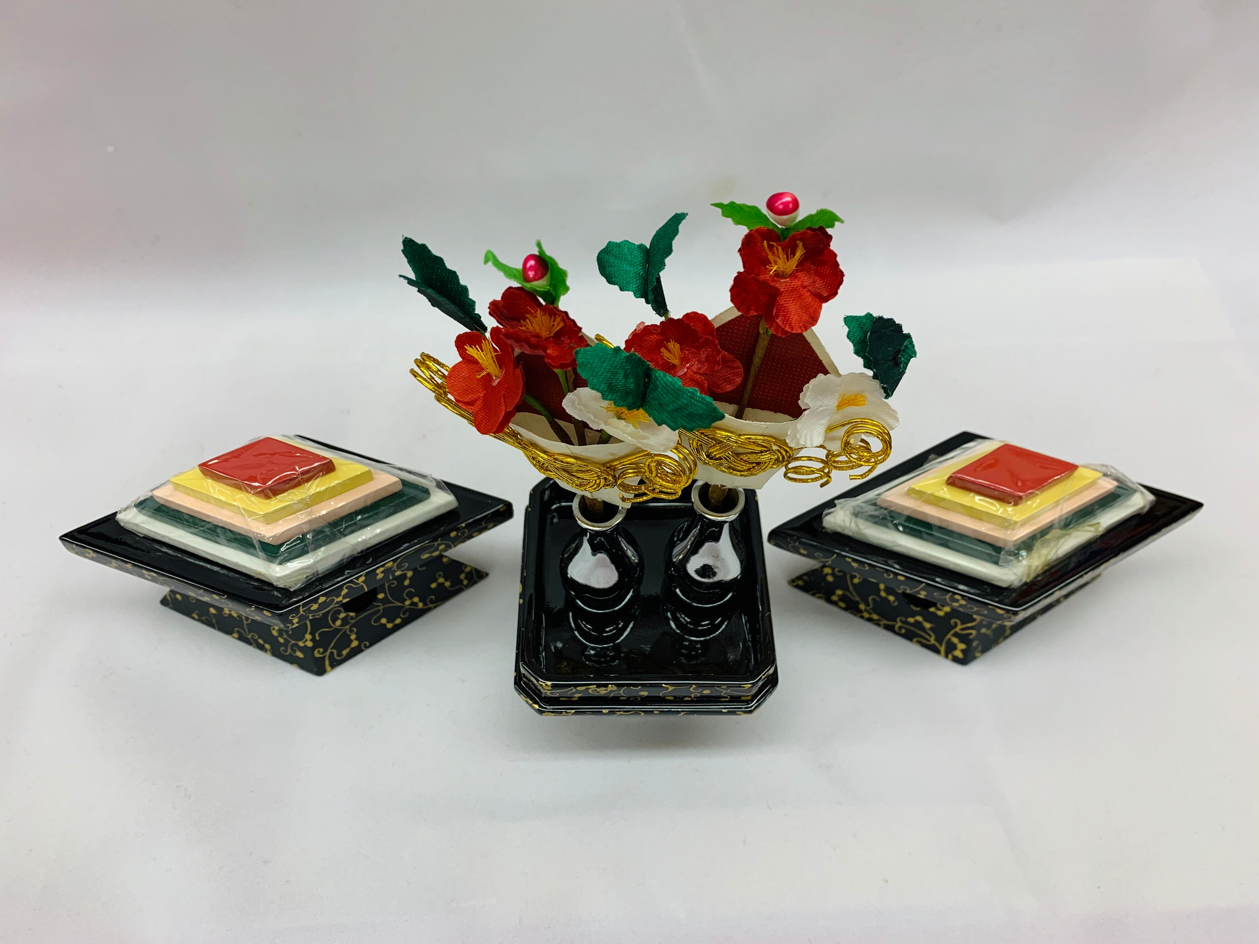 黒塗　総唐草　菱三方　25 黒塗 総唐草 菱三方 25 | Pay ID