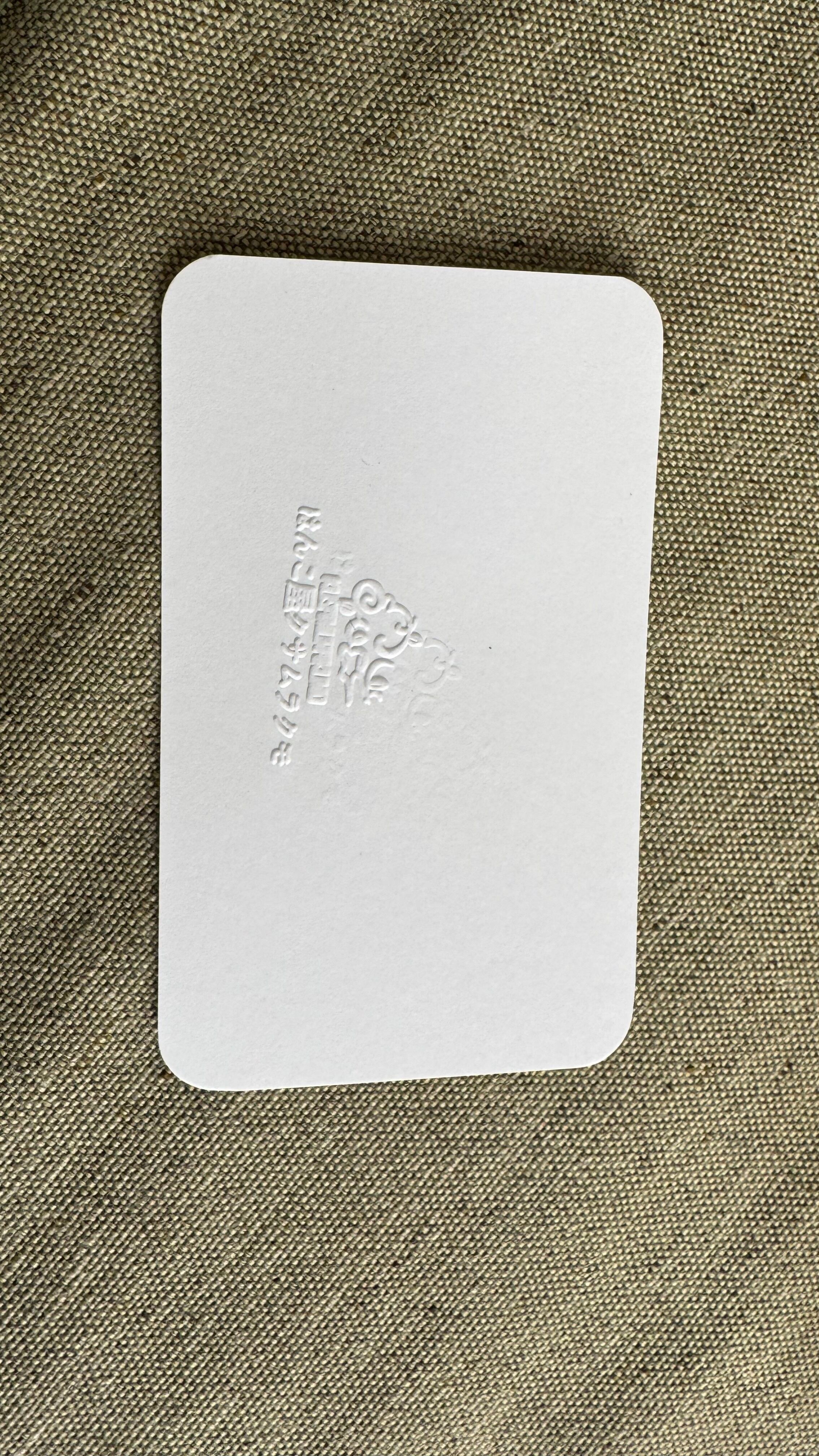 エンボッサー 4センチ用 シール オーダー メイド かわいい エンボス スタンプ 名入れ ロゴ カスタム ブランディング ラッピング 120枚