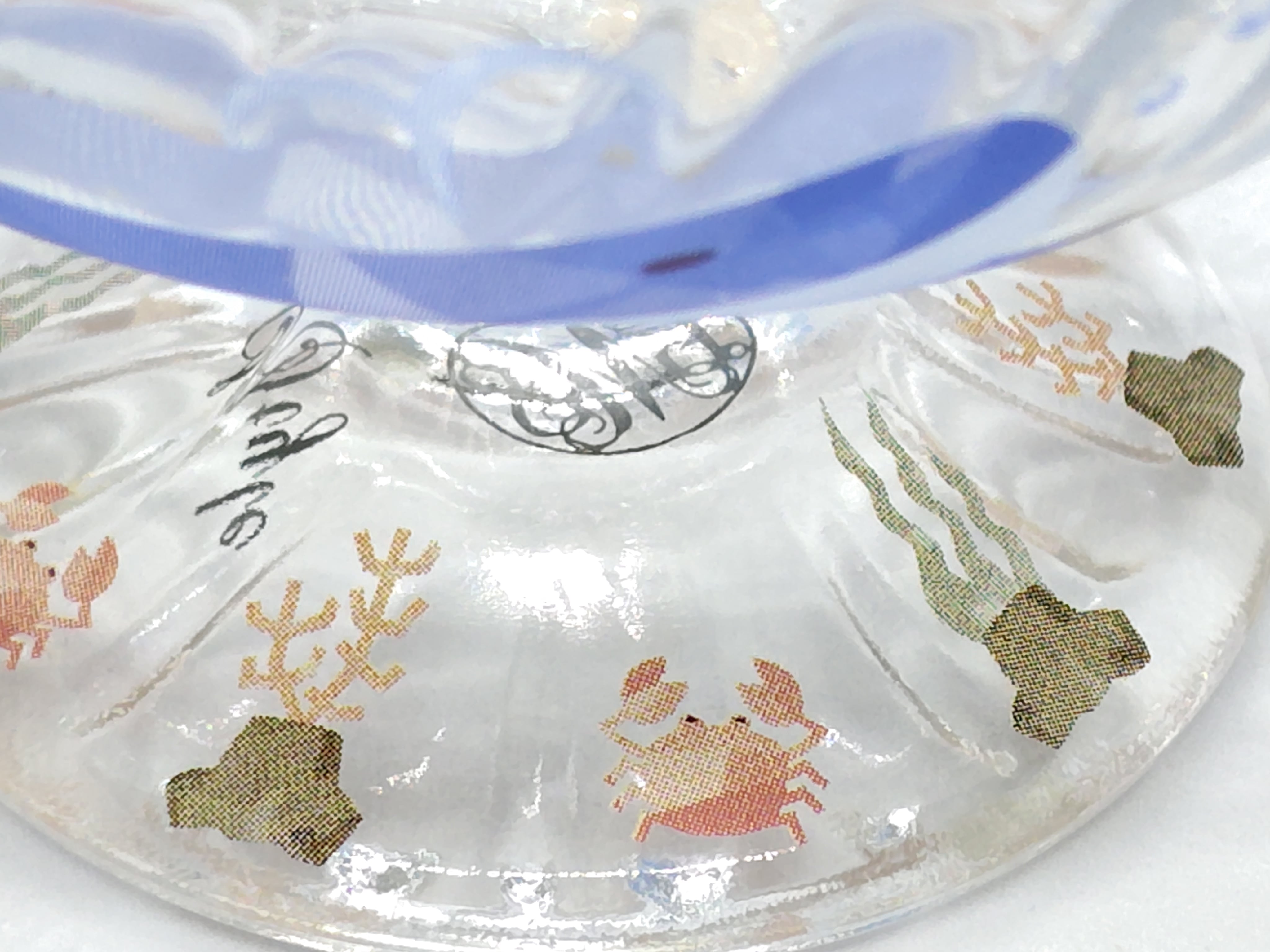 ポーセラーツ転写紙 ガラス用 海の仲間たち A5タイプ