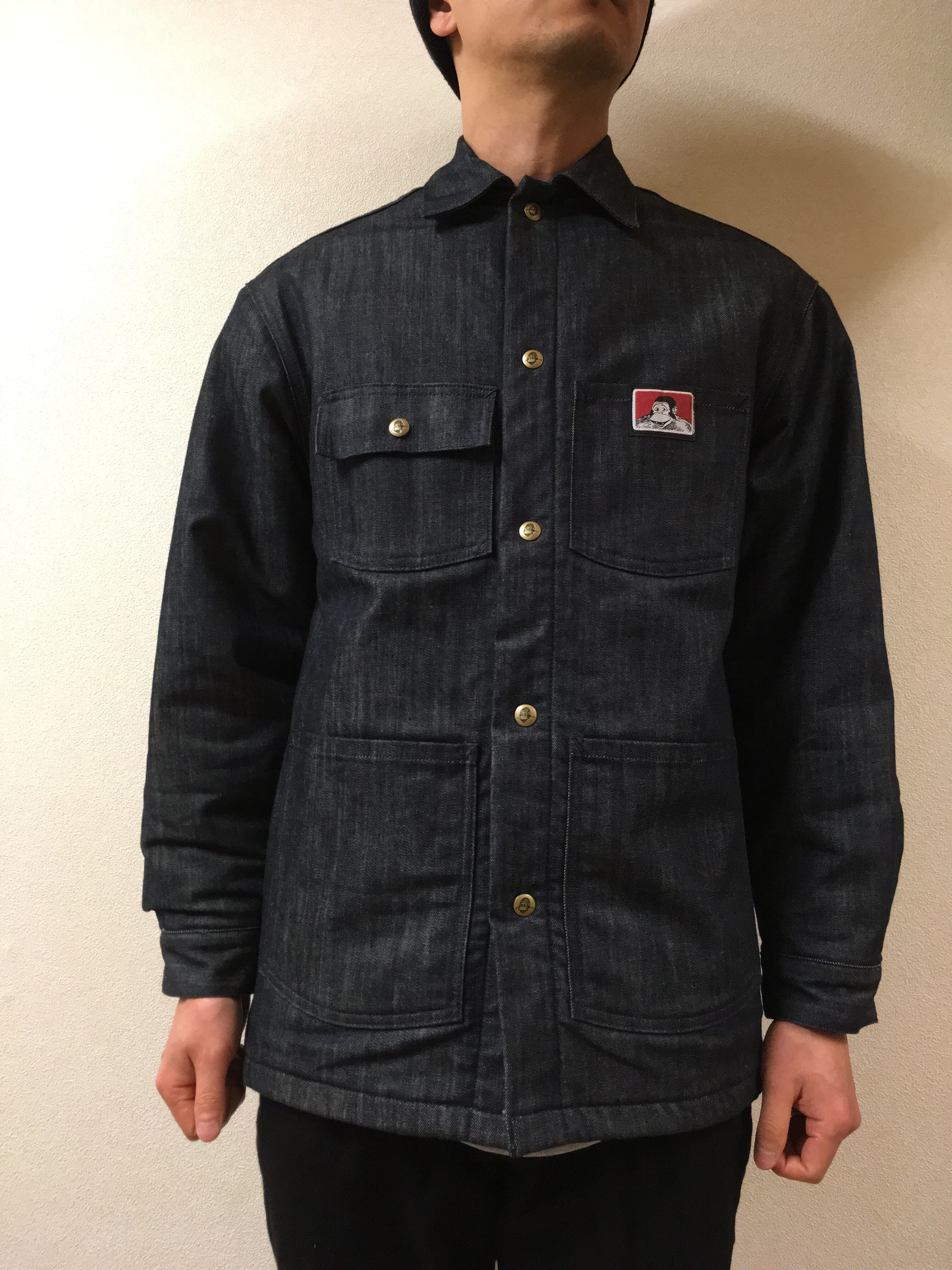 Dead Stock 】BEN DAVIS Denim Coverall / Made in USA / 00's〜 | pqd