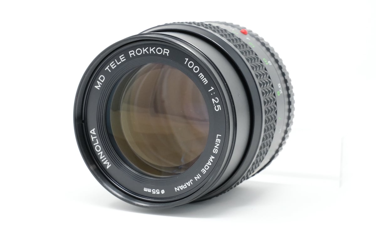 整備＆テスト ミノルタ MC TELE ROKKOR 100mm F2.5 41 MD TELE ROKKOR 100mm F2.5 SR/MDマウント MINOLTA ミノルタ | 近江