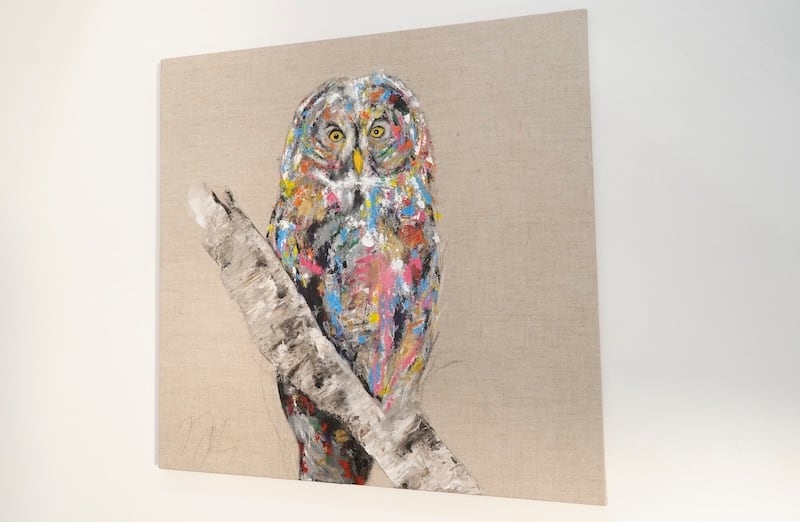 owl / フクロウ / 梟の現代アート作品 絵画販売 | TOMOYA GALLERY STORE