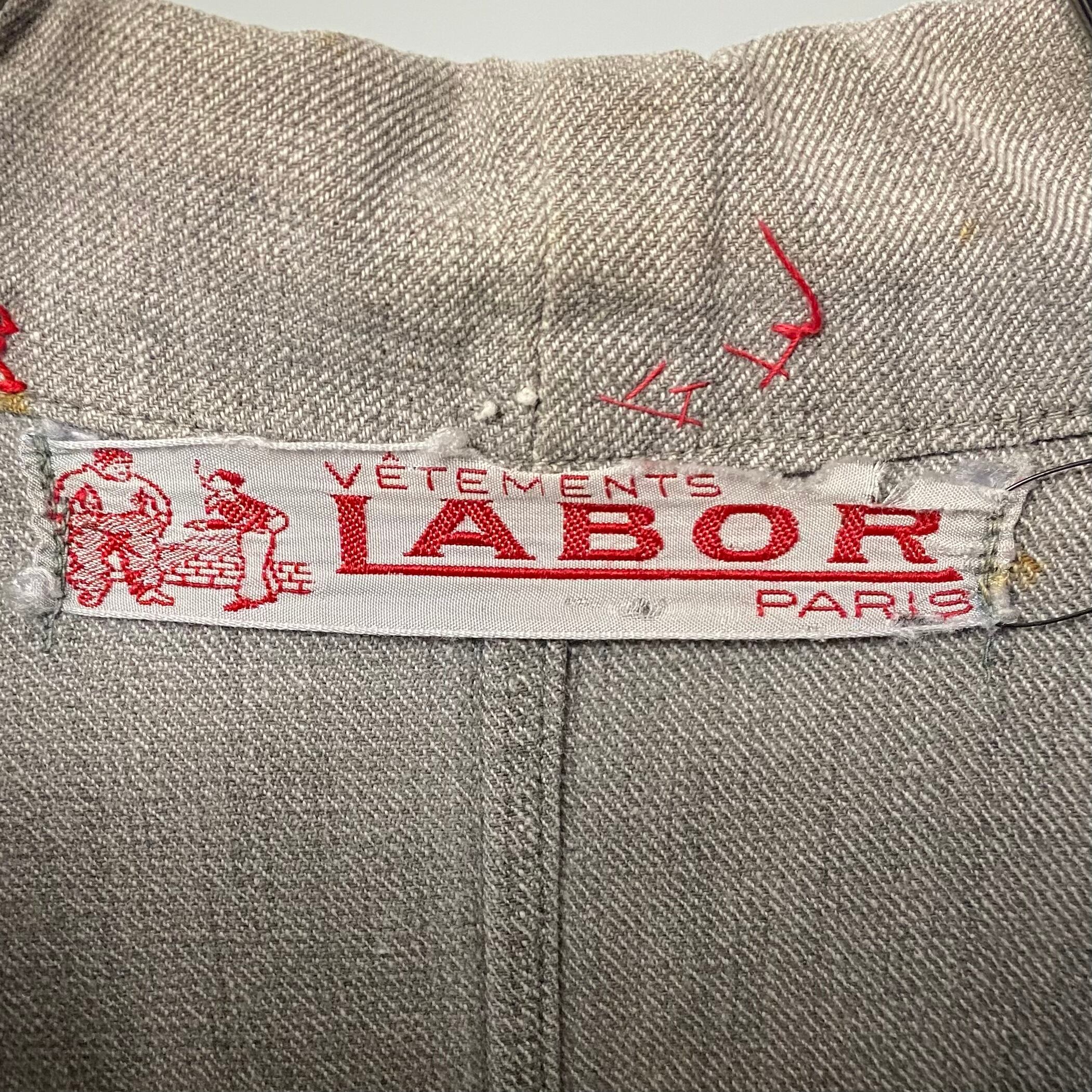 vintage 1950's French atelier coat | NOIR ONLINE