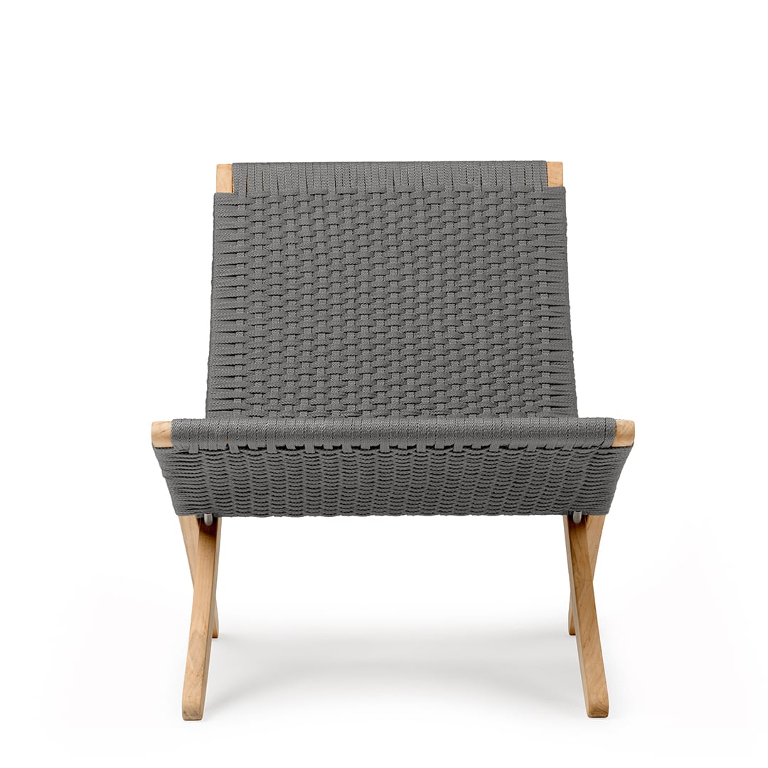 キューバチェアカールハンセン&サン折り畳み野外屋外用北欧チャコール キューバチェアカールハンセン&サン折り畳み野外屋外用北欧チャコール