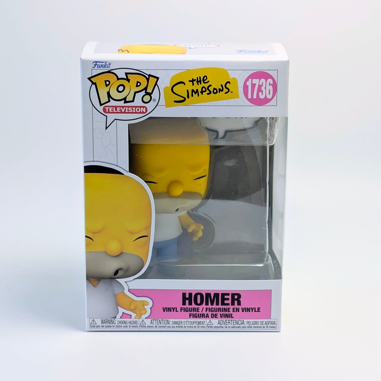 ☆US直輸入☆FUNKO 【 POP! TELEVISION VINYL FIGURE THE SIMPSONS HOMER SAYING（ シンプソンズ ホーマー・シンプソン ）】 ホーマー 「 D'OH!（ドォッ） 」 / ビニールフィギュア〚アメリカン雑貨 アメトイ〛