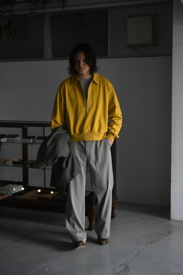 REVERBERATE / HALF ZIP JERSEY (YELLOW)