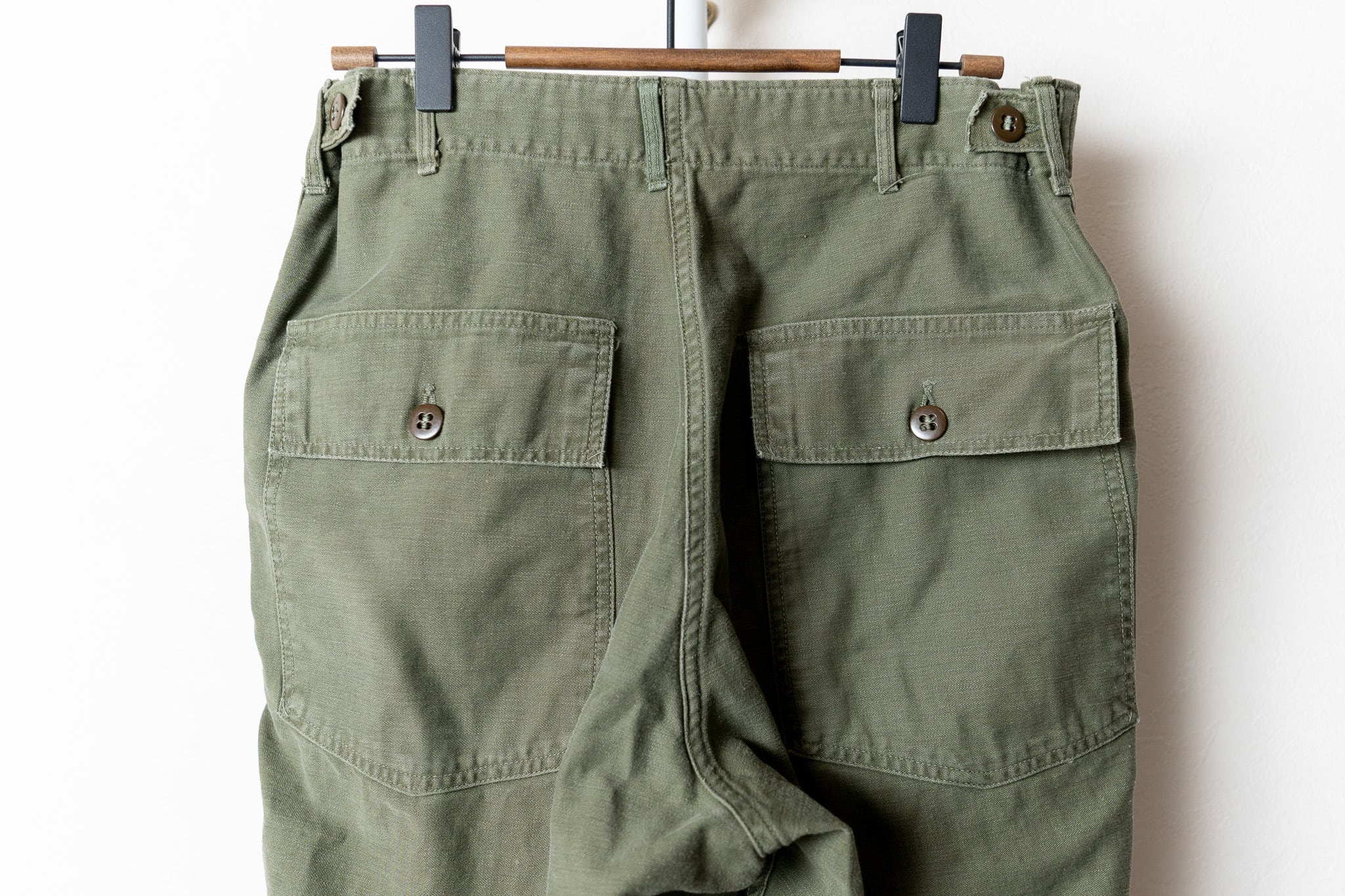 MEDIUM】U.S.Army Utility Trousers OG-107 実物 米軍 ベイカーパンツ