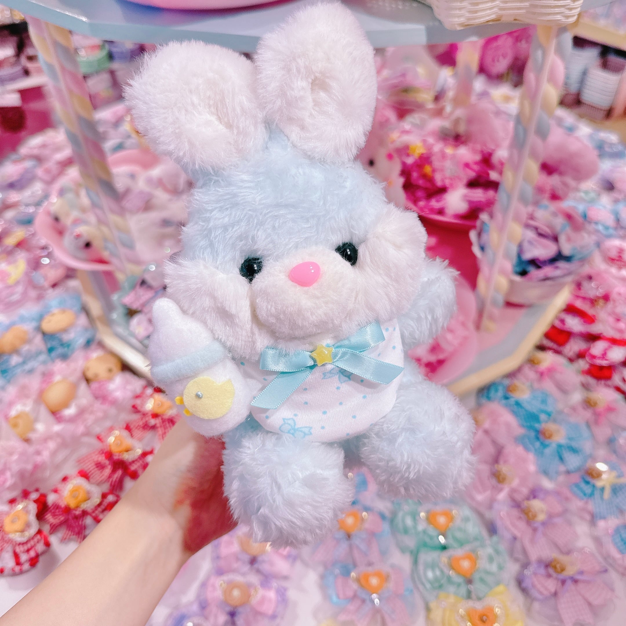 【あにあーる】うさぎベビーぬいぐるみBL（座）