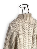 Heavy knit cardigan