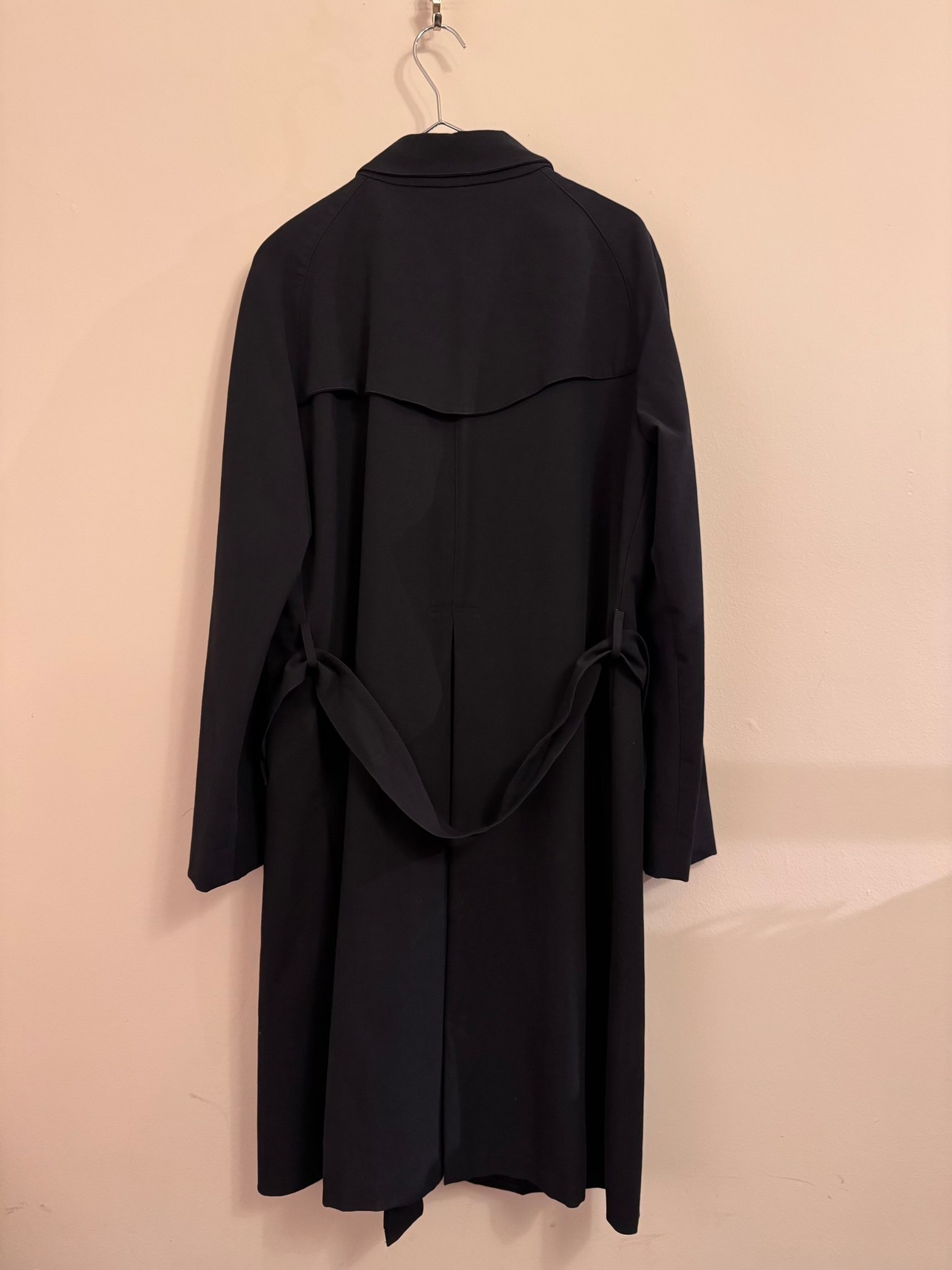 【最高級コレクションライン】BURBERRY PRORSUM ネイビートレンチコート