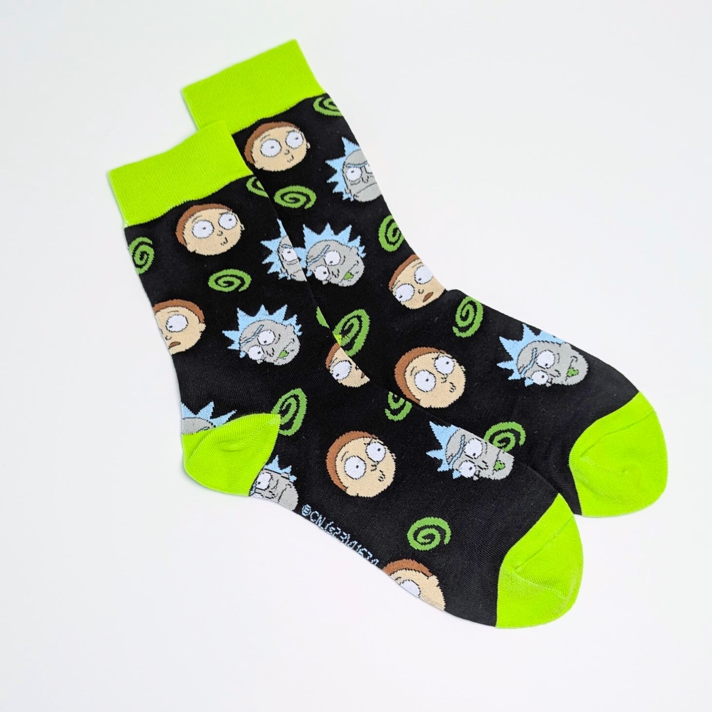♧【 crew socks / クルーソックス 】Rick and Morty ( リック・アンド・モーティ )  靴下 / ソックス〚アメリカン雑貨 アメトイ〛