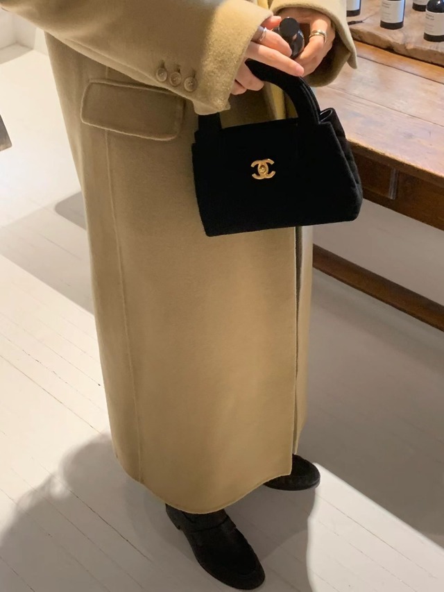 (OUNCE) HD tate cashmere coat /3color