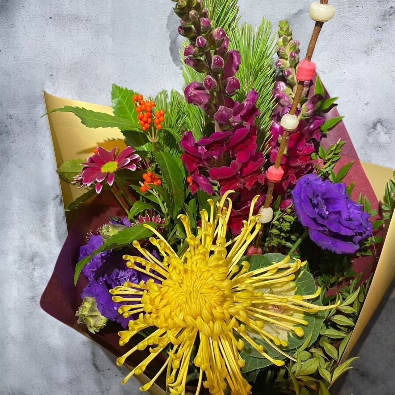 季節のお花ブーケ Elegant（エレガント） | HANA TO TOGE | 花と棘