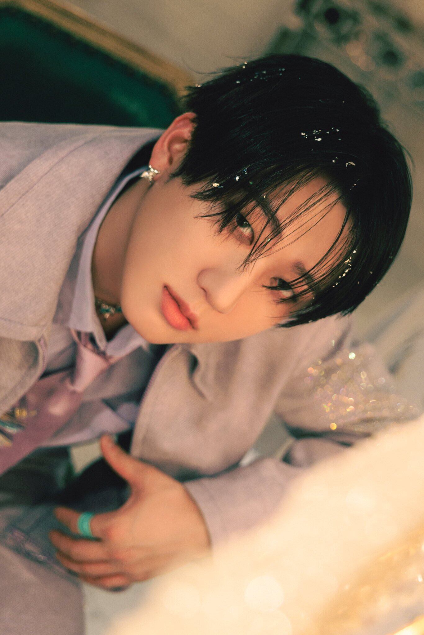 ☆Stray Kids チャンビン&ハン 着用！！【LIBERATE】Crushed Square