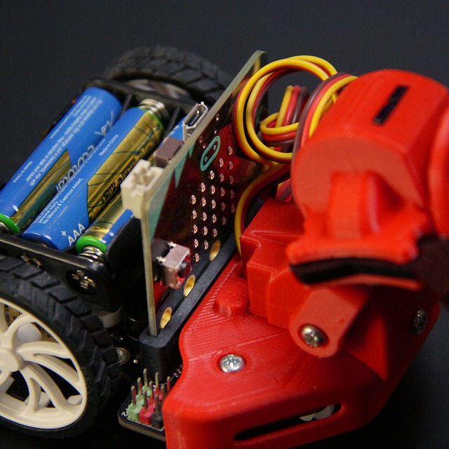 マイクロビット用ロボットカー＋ゲームパッド
