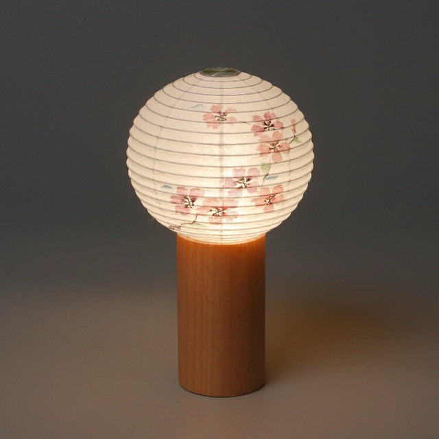 仏具店 仙台 盆提灯 お盆 お彼岸 お正月 『 tocco（トッコ）桜　盆提灯』