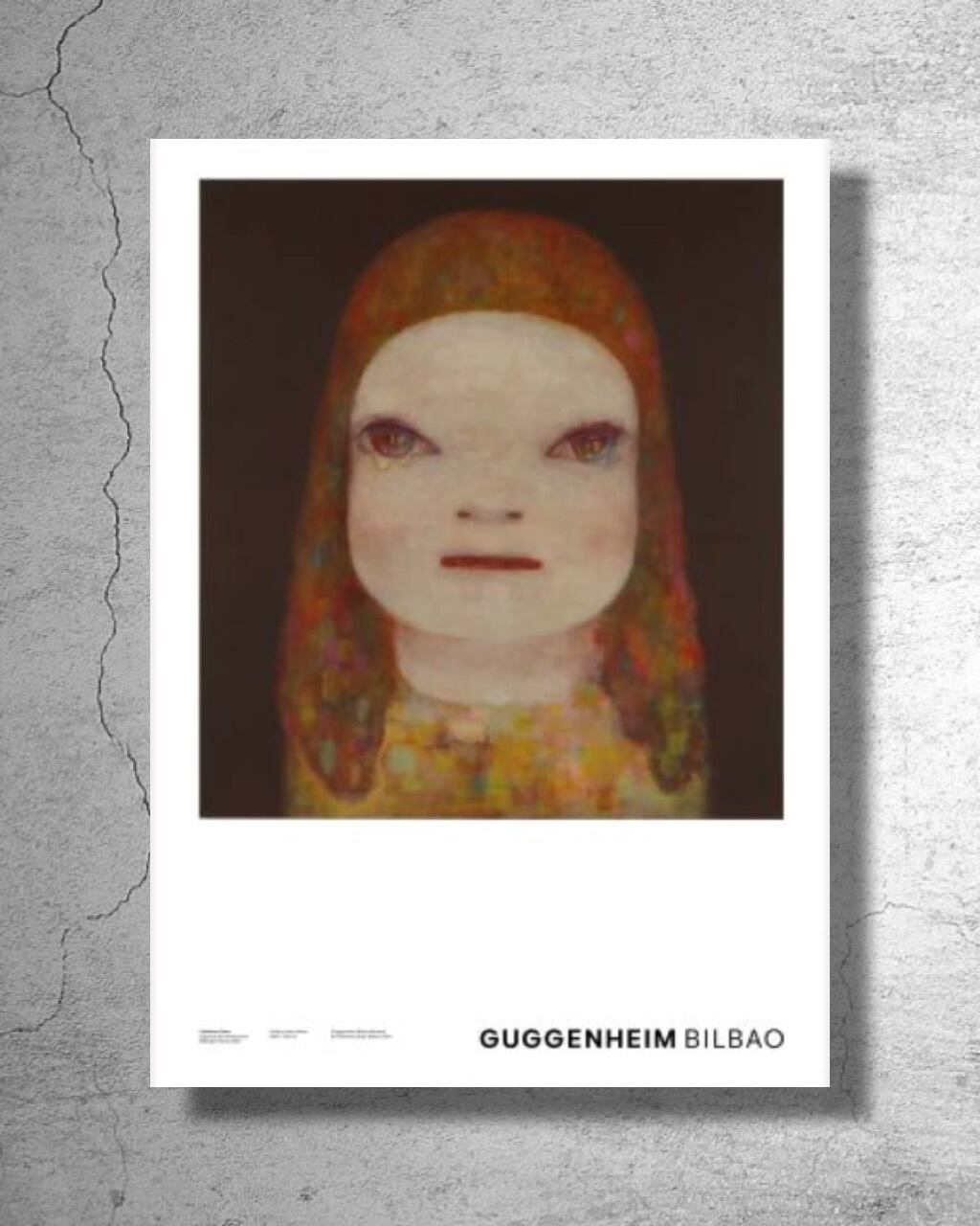 【新作】画家 『奈良美智』スペイン現代美術館制作ポスター