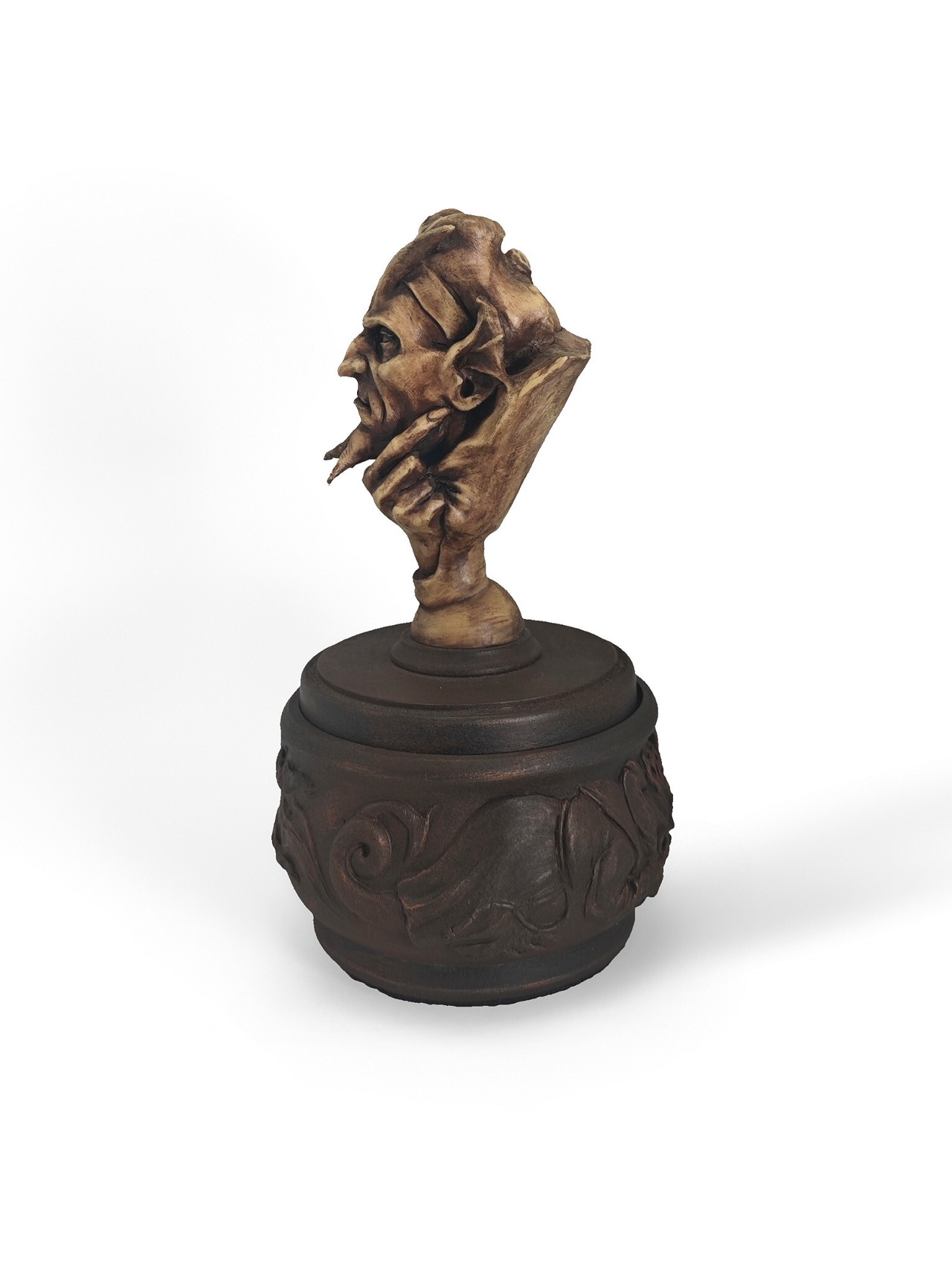 ヴィンテージ雑貨 V-3 Satan Stash sculpture by Thomas Kuntz